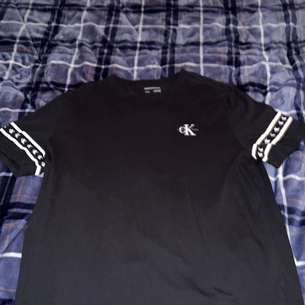 Mens Black Calvin Klein XL T-shirt